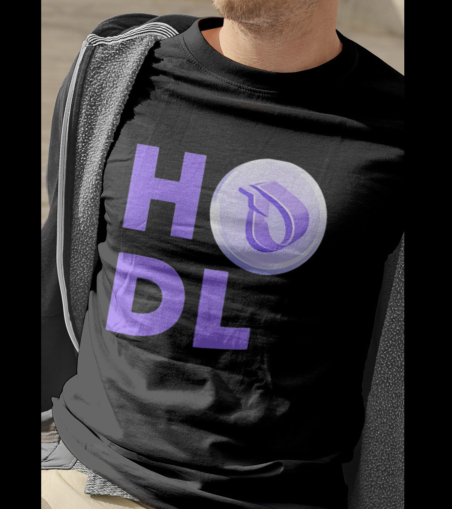 HODL Crypto Purple T-Shirt