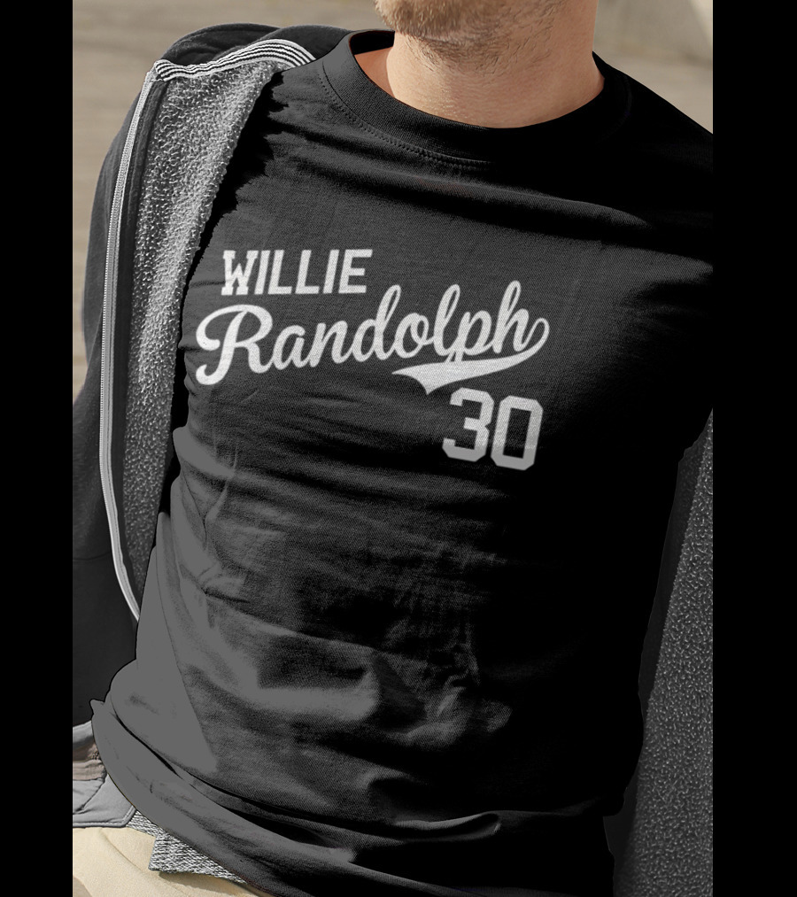 Willie Randolph 30 New York Yankees T-Shirt