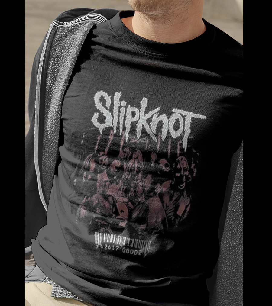 Slipknot Welcome To 1999 Band Members Silhouette Pink T-Shirt