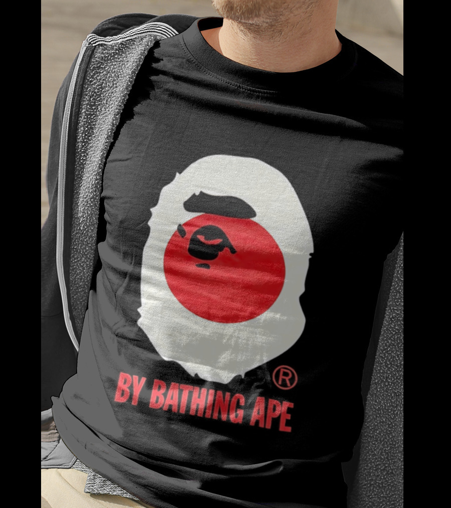 By Bathing Ape Japan Flag T-Shirt