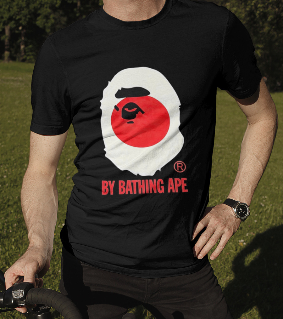 By Bathing Ape Japan Flag T-Shirt