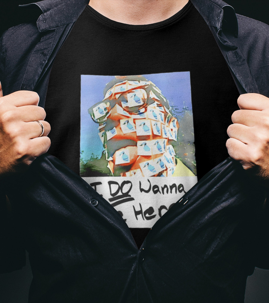 Switchfoot I Do Wanna Be Here Post It Note Collage T-Shirt