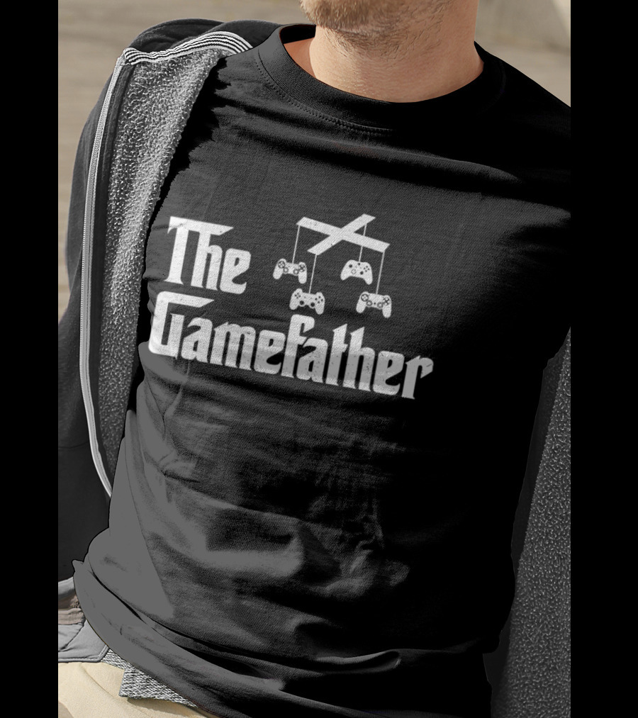 The Gamefather Game Controller Puppet Strings T-Shirt