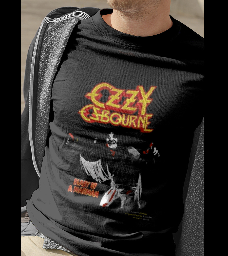 Ozzy Osbourne Diary Of A Madman Album T-Shirt
