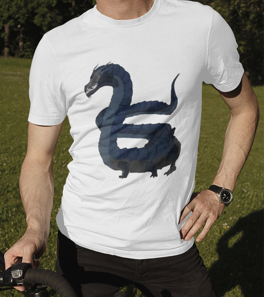 Behir Creature Dungeons And Dragons Fantasy Monster T-Shirt
