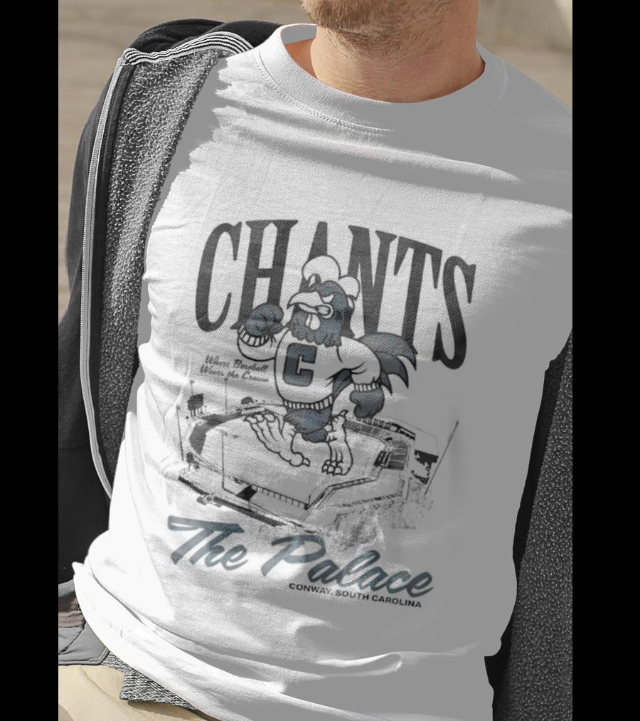 Coastal Carolina Chants Mascot The Palace T-Shirt