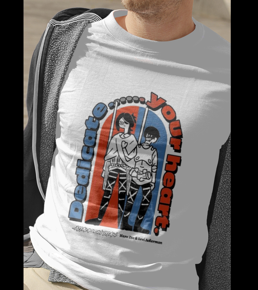 Dedicate Your Heart Attack On Titan Eren And Mikasa T-Shirt