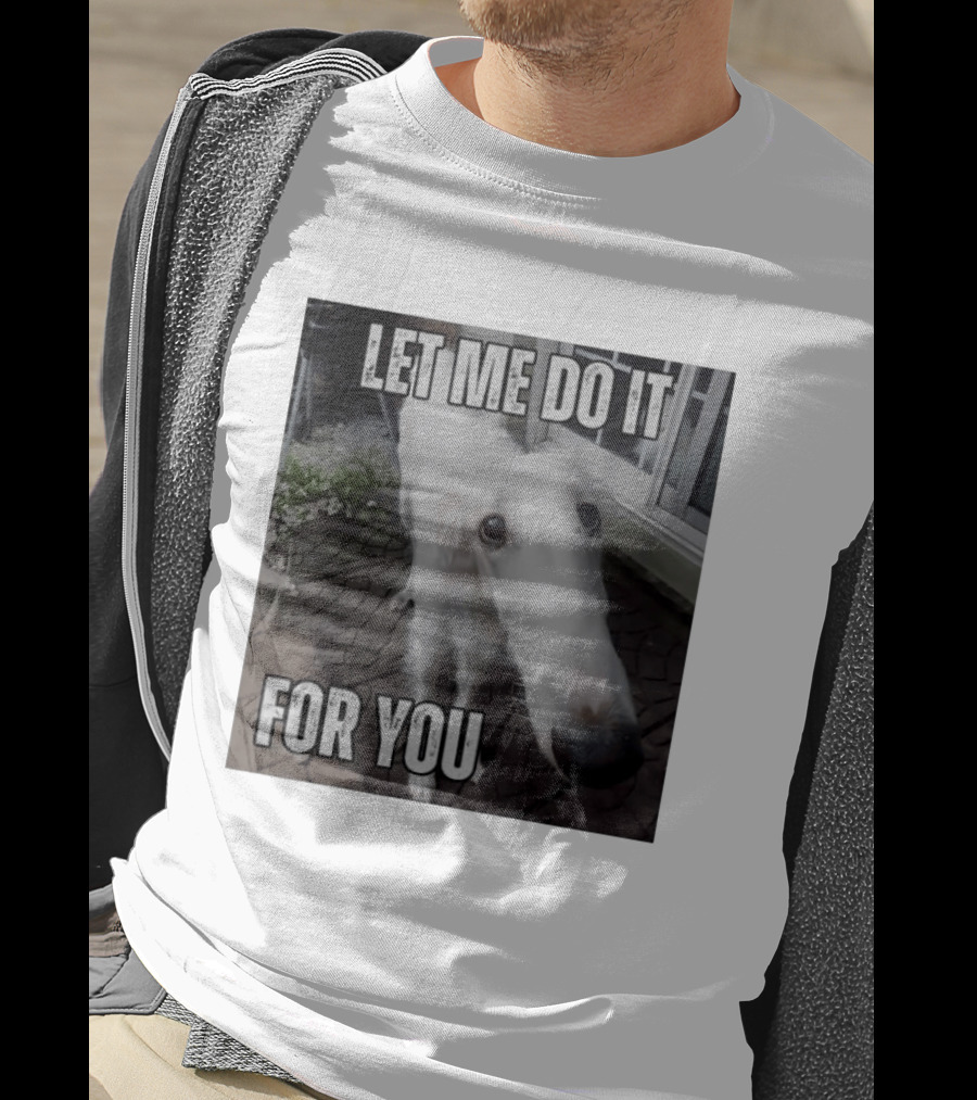 Let Me Do It For You Borzoi Dog Meme T-Shirt