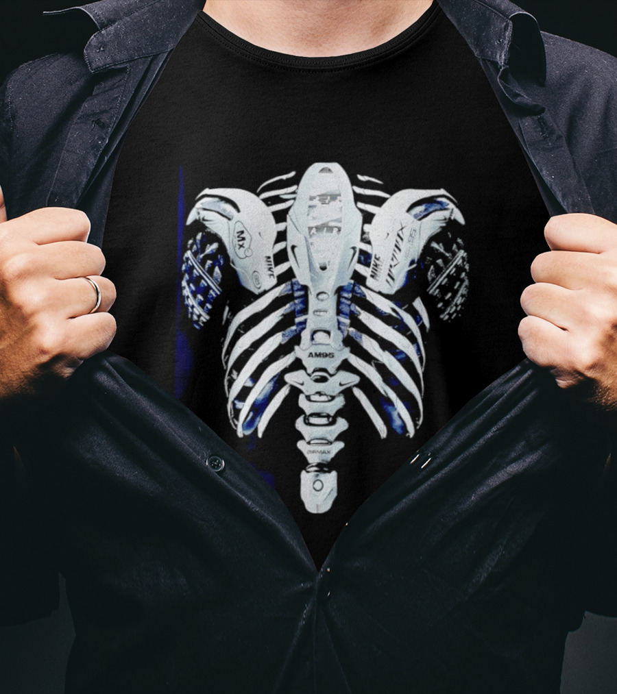 Air Max 95 AM95 Skeleton Rib Cage Sneakers T-Shirt