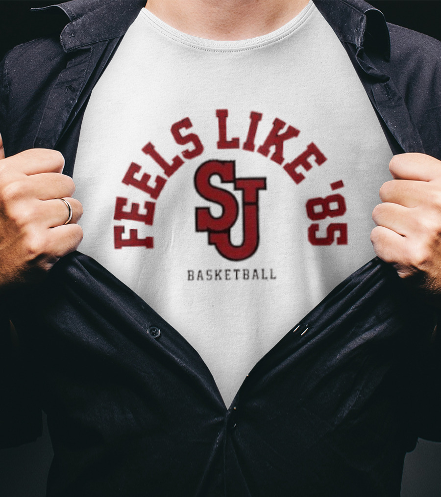 Feels Like '85 St John's Basketball SJ T-Shirt