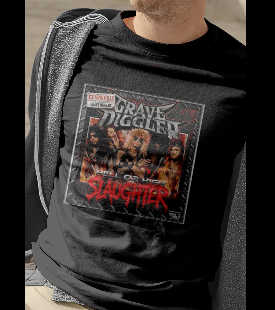 Ice Nine Kills Grave Diggler Hell Or High Slaughter Ready Or Not 2 T-Shirt