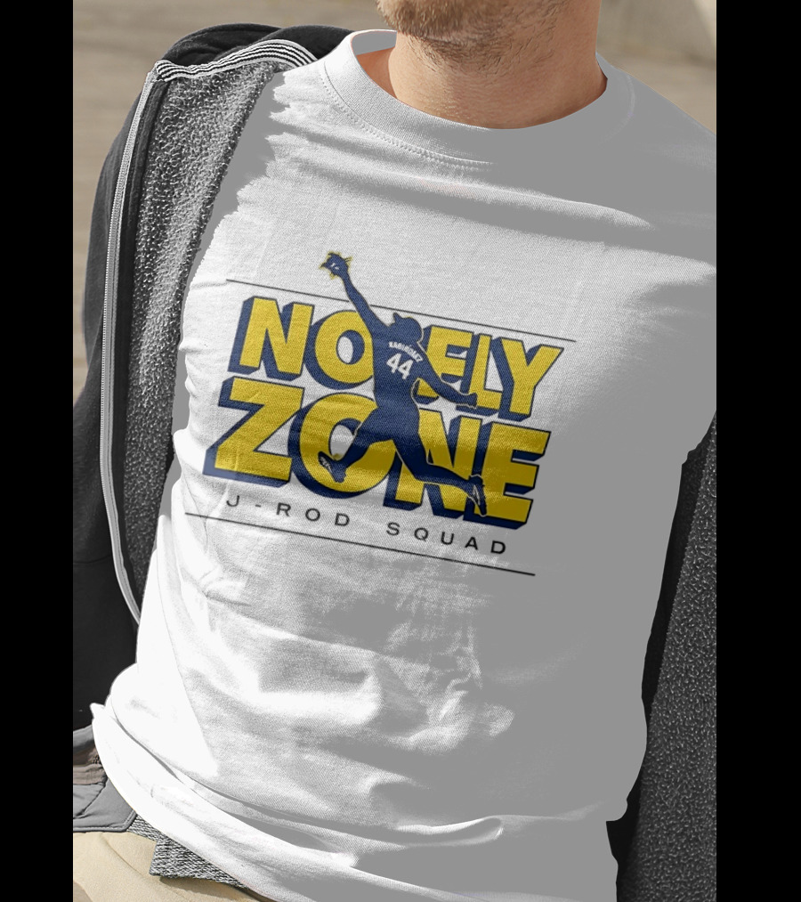 J Rod Squad No Fly Zone Baseball Catch 44 T-Shirt