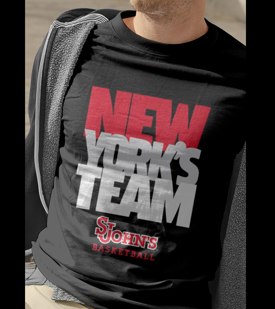New York's Team St John's Basketball T-Shirt
