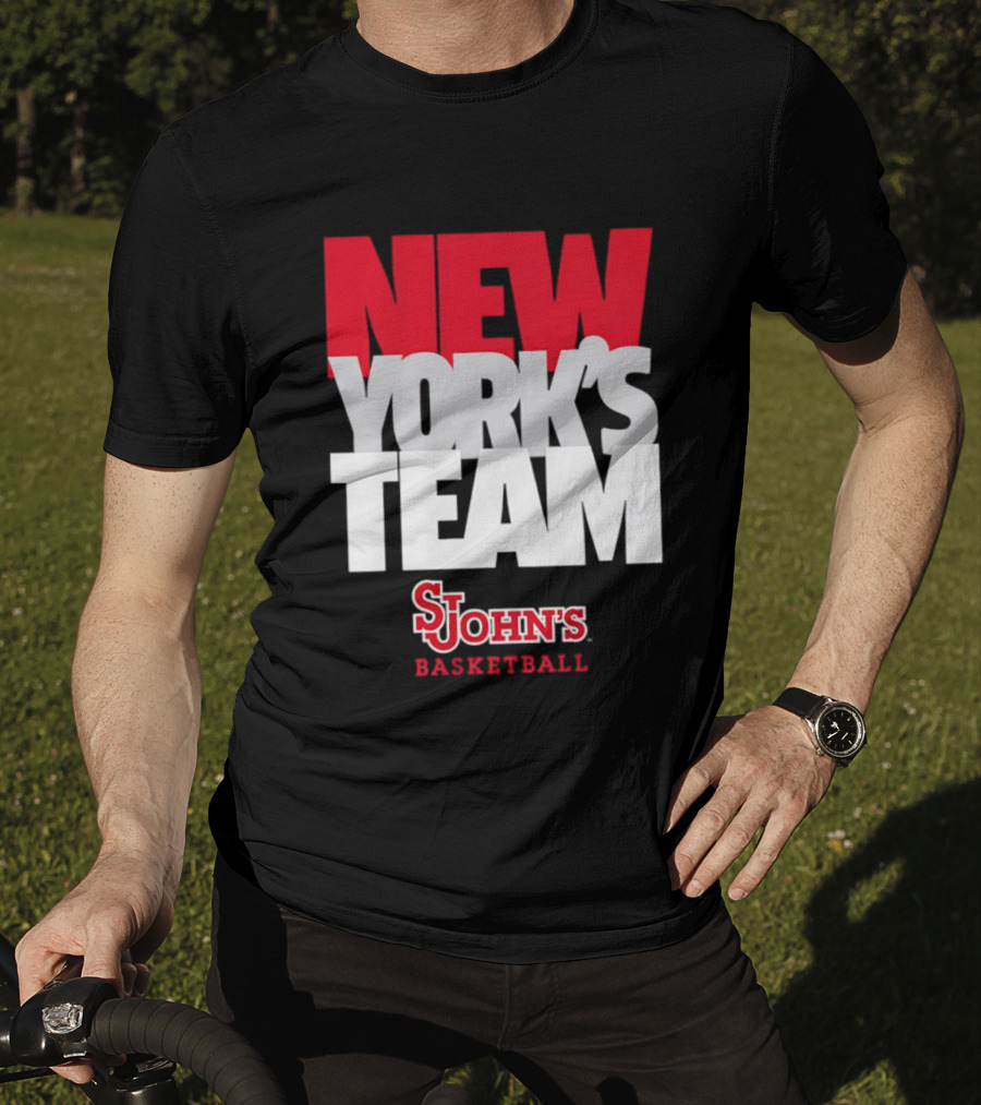 New York's Team St John's Basketball T-Shirt