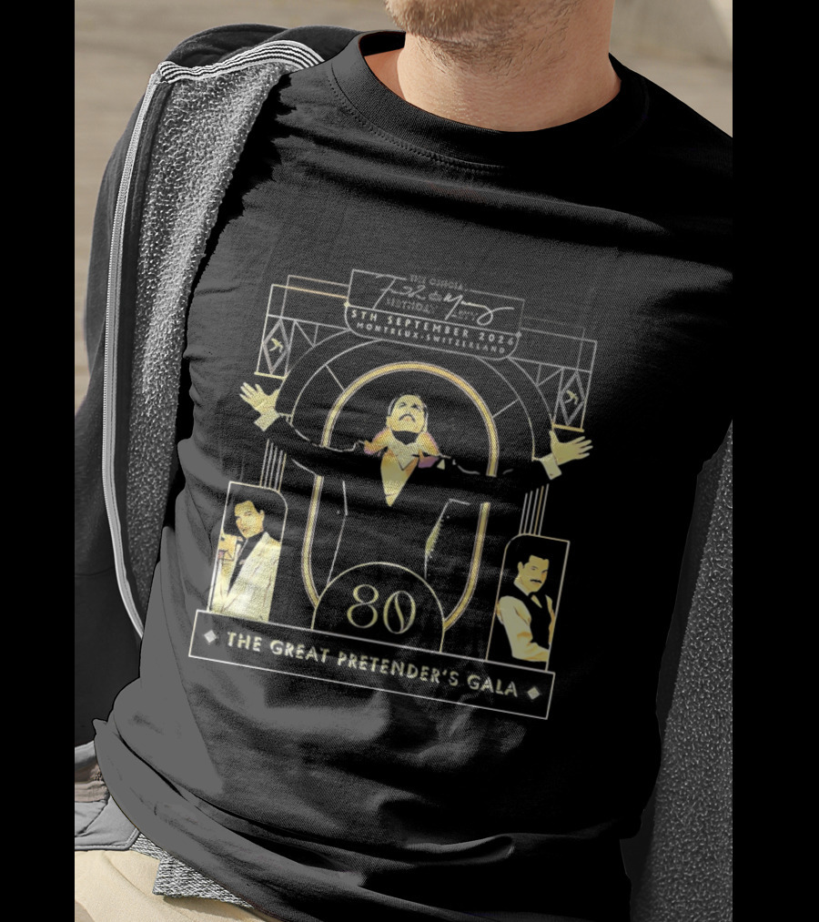 The Freddie Mercury Birthday Party 2026 The Great Pretender's Gala Celebrating Freddie 80th Legendary Legacy T-Shirt