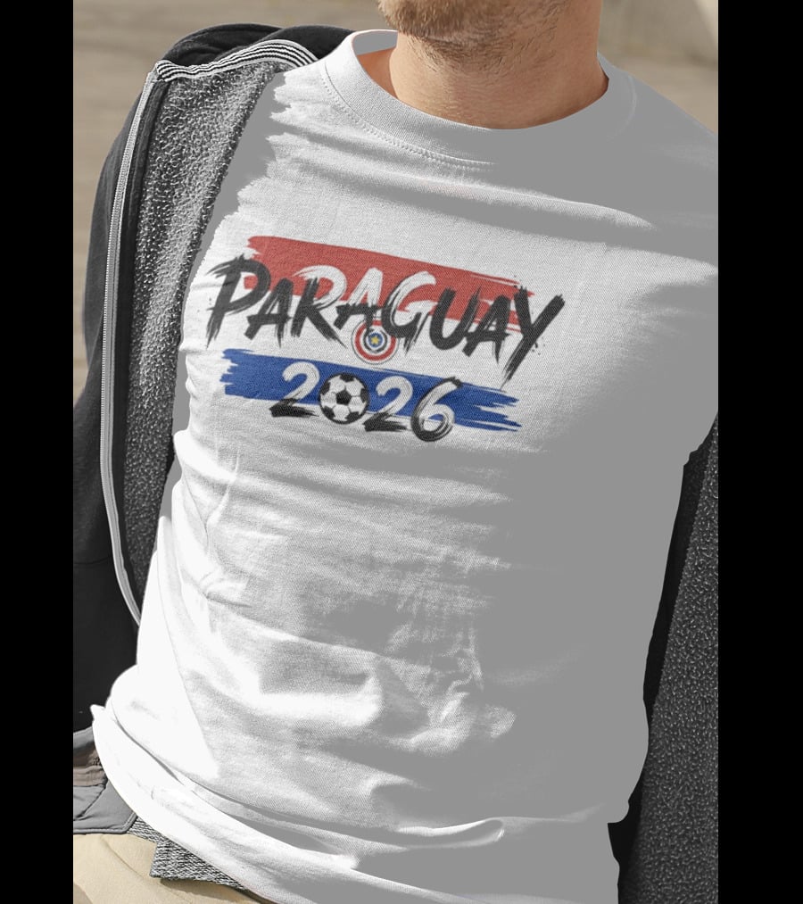 Paraguay 2026 World Cup Soccer Team Fan Gear T-Shirt
