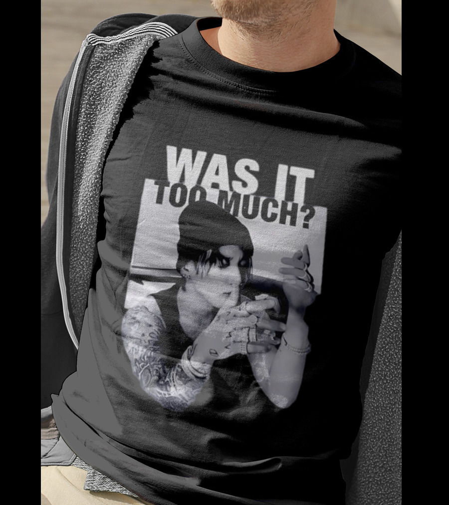 BTS Jungkook Was It Too Much Tattoo T-Shirt