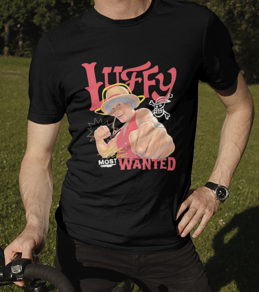 Luffy Most Wanted One Piece Live Action Season 2 T-Shirt