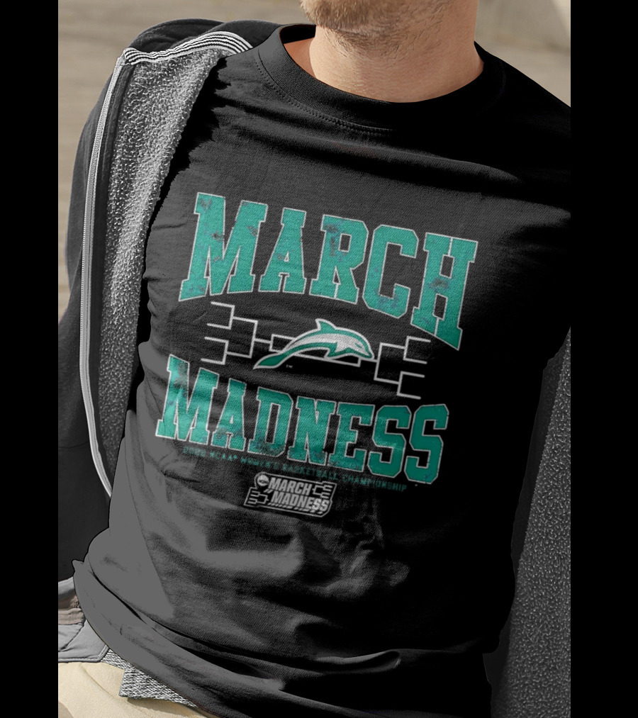 Jacksonville Dolphins 2026 NCAA Women's Basketball March Madness T-Shirt