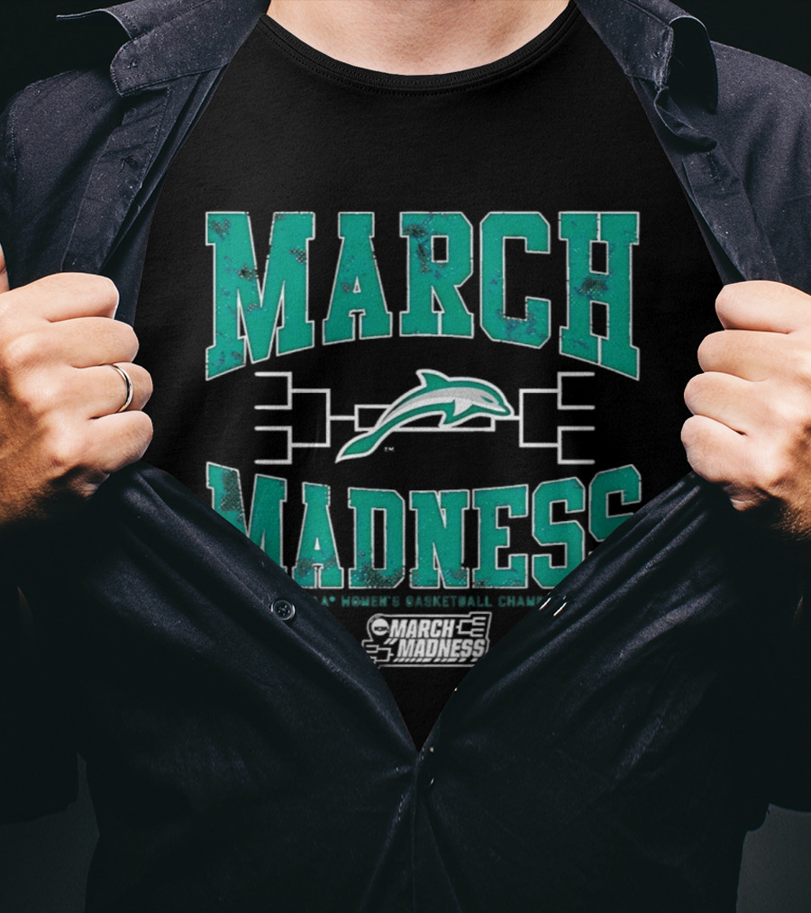 Jacksonville Dolphins 2026 NCAA Women's Basketball March Madness T-Shirt