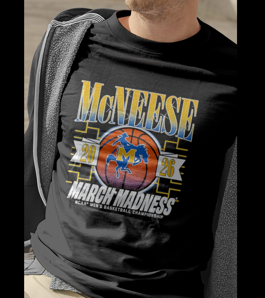McNeese Cowboys 2026 NCAA Men's Basketball Championship March Madness T-Shirt