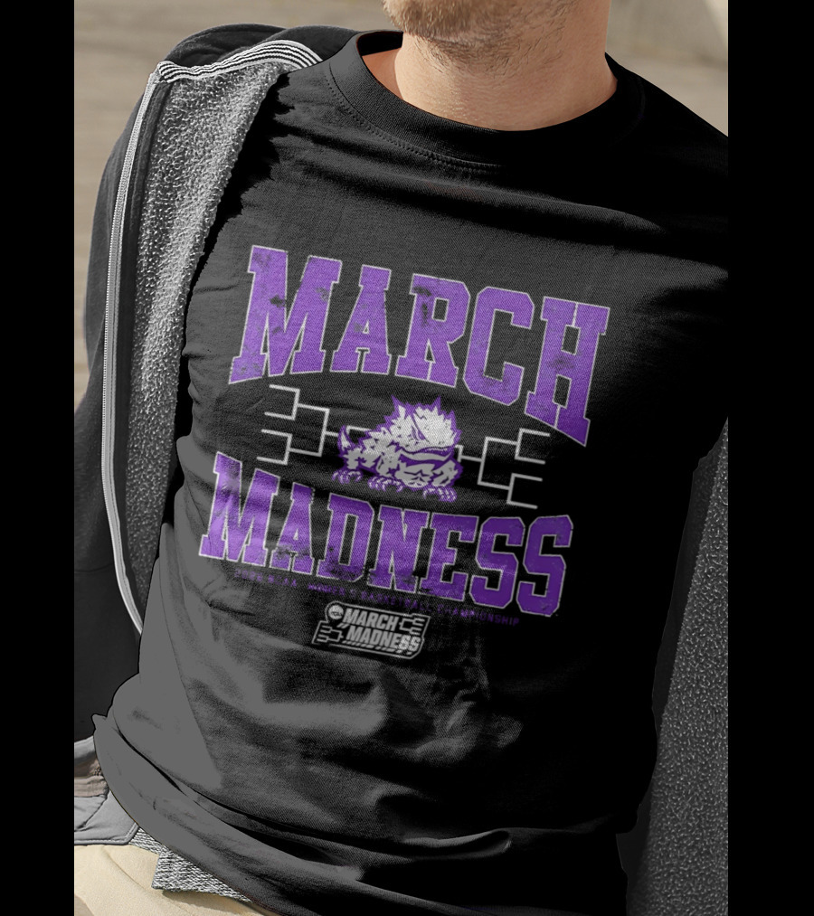 TCU Horned Frogs March Madness 2026 NCAA Women's Basketball Championship T-Shirt