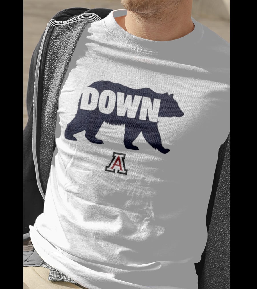 Arizona Wildcats Bear Down Basketball A T-Shirt