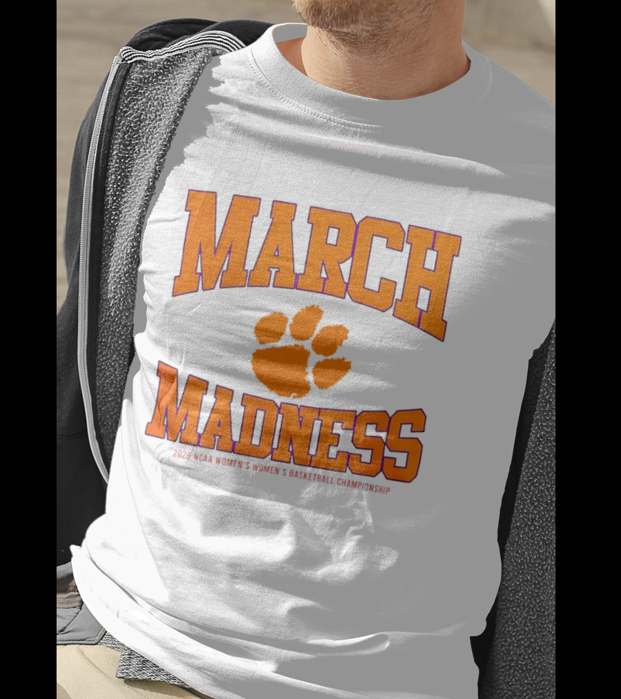 Clemson Tigers Women's Basketball NCAA March Madness 2026 Championship T-Shirt