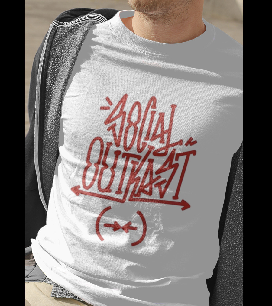 Social Outkast Red Tag Emojis <strong>/##\</strong> T-Shirt