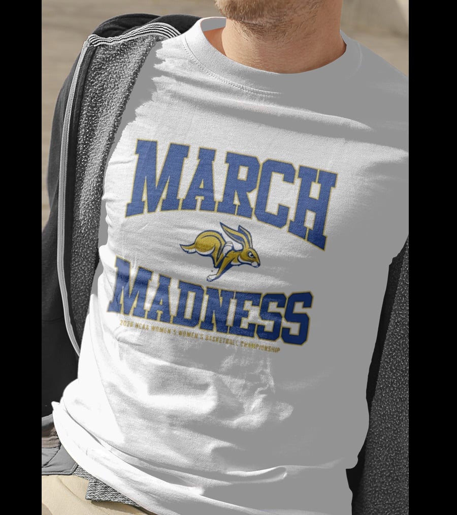 South Dakota State Jackrabbits NCAA 2026 Women's Basketball March Madness Championship T-Shirt
