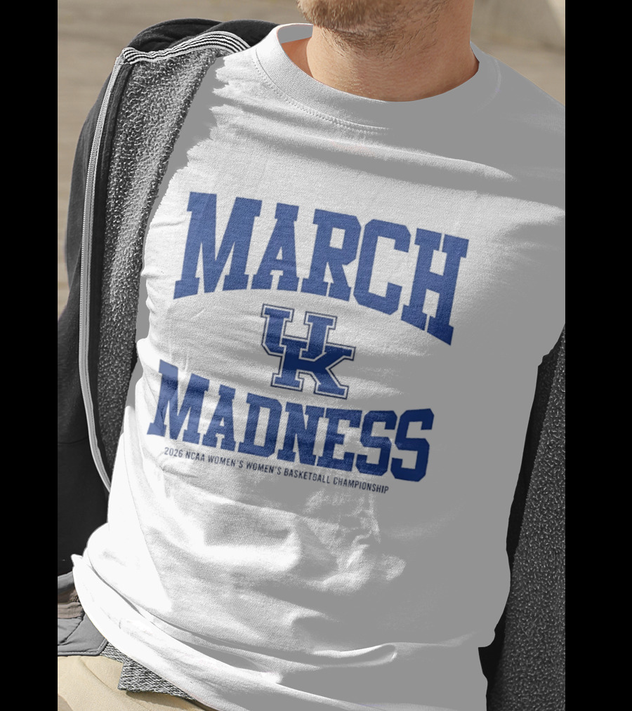 2026 NCAA Women's Basketball March Madness Kentucky Wildcats Championship T-Shirt