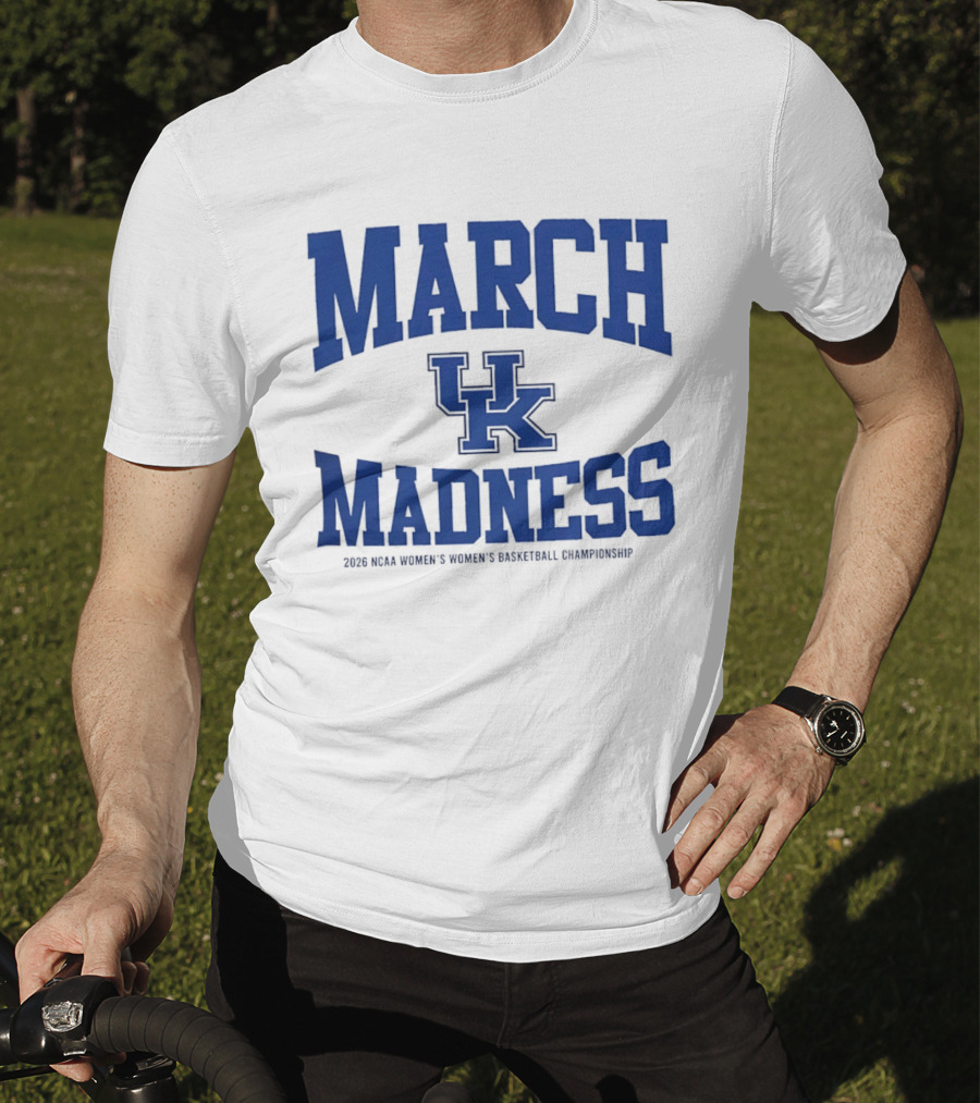 2026 NCAA Women's Basketball March Madness Kentucky Wildcats Championship T-Shirt