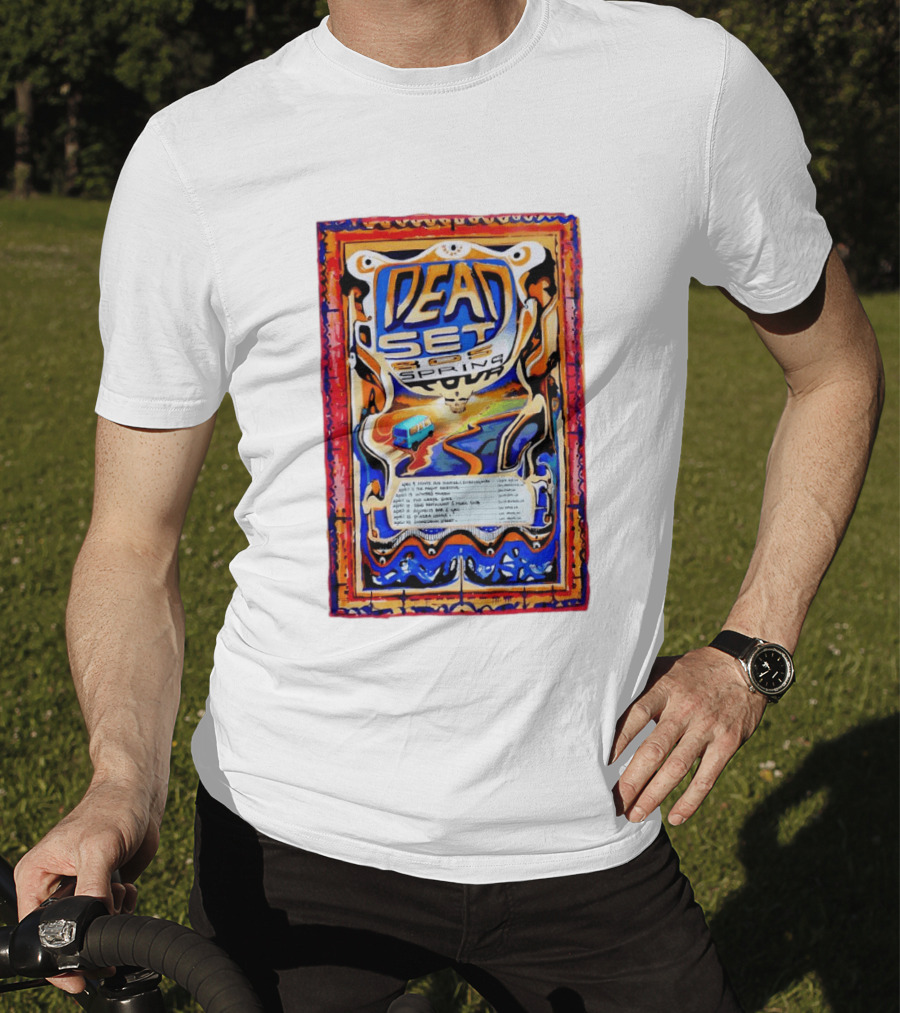 Dead Set 805 Spring Tour Skull And Van April 2026 Dates T-Shirt