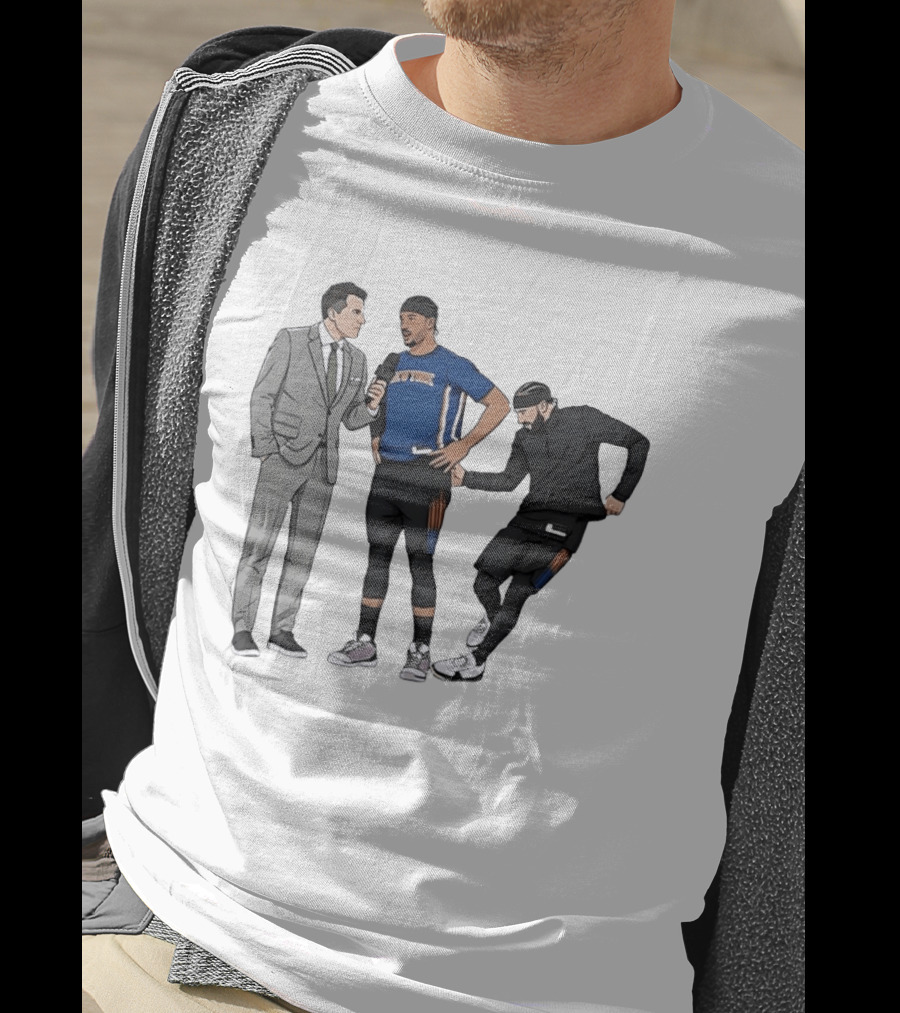 The Butt Slap New York Knicks Interview Scene T-Shirt