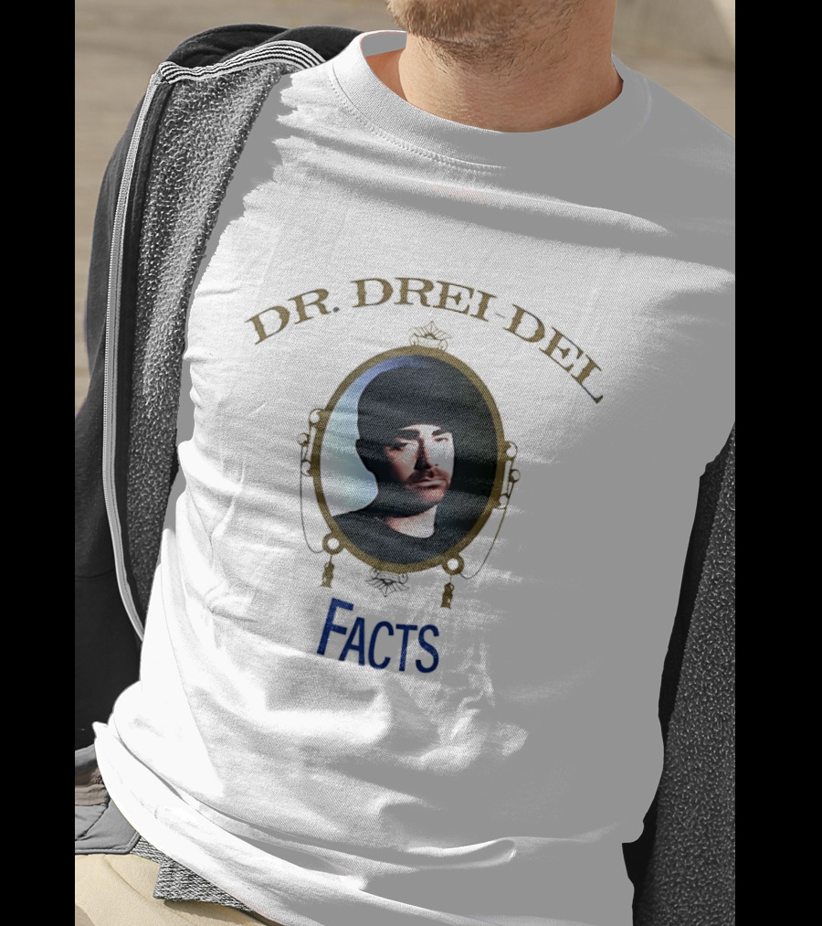 Dr Dreidel Facts Hip Hop Parody Hanukkah Humor T-Shirt