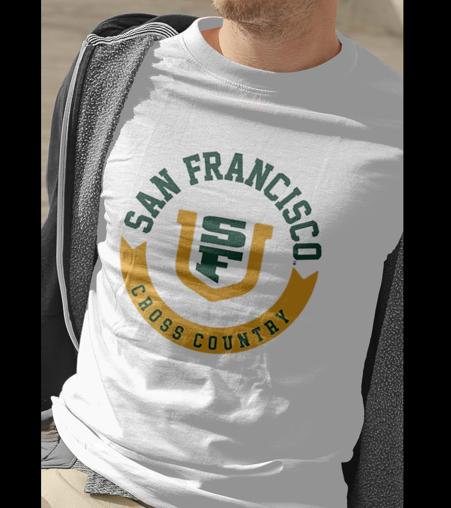 USFCA SF San Francisco Cross Country NCAA Men's T-Shirt