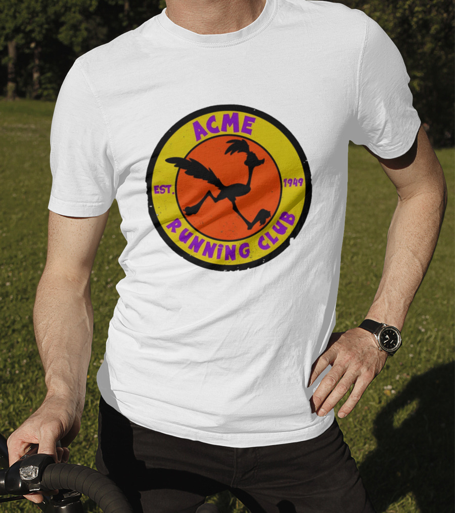 Acme Running Club Est 1949 Road Runner Bird T-Shirt