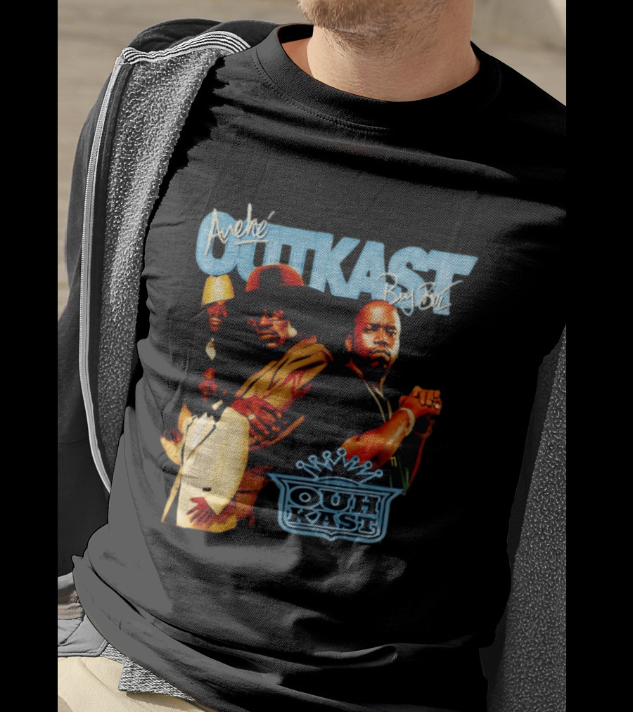 Outkast André 3000 Big Boi Signatures Iconic Hip Hop Collection T-Shirt