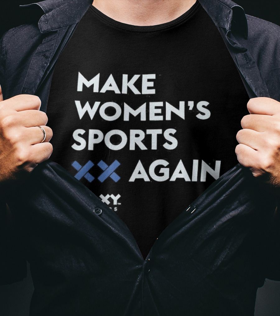 Make Women's Sports XX Female Athletes Empowerment T-Shirt