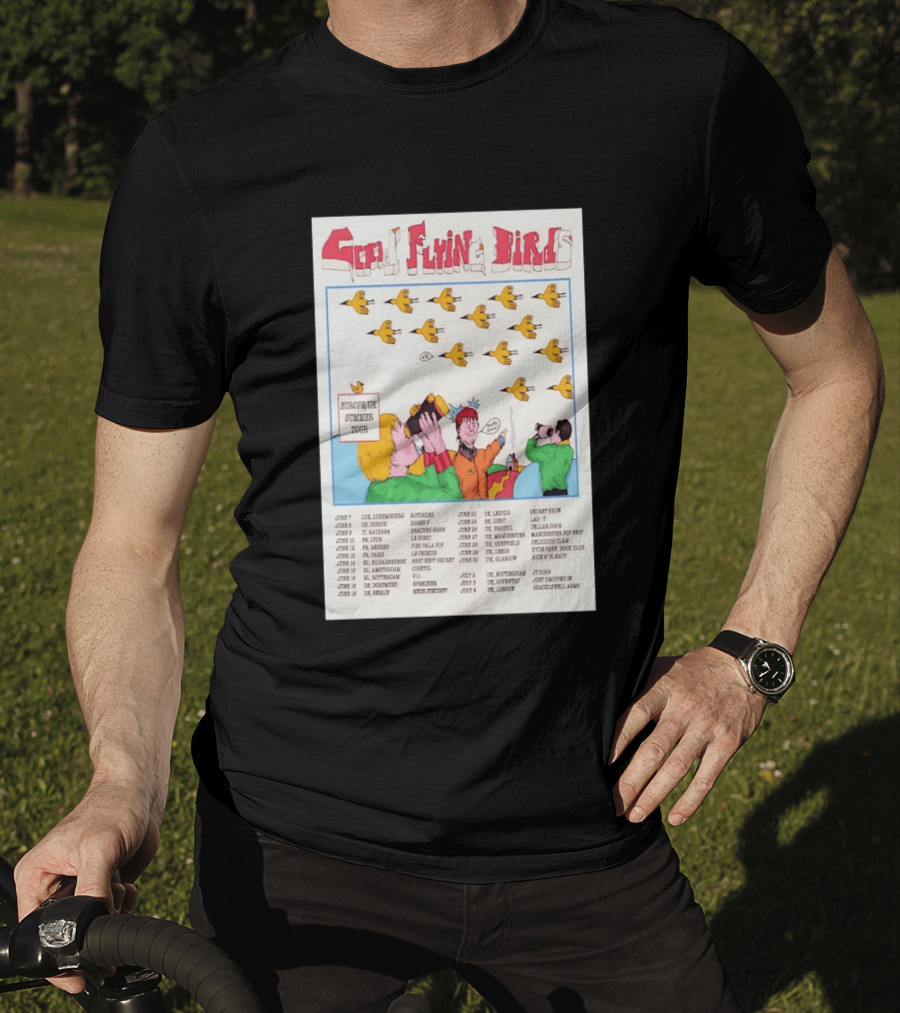 Good Flying Birds Europe UK Summer Tour 2026 Concert Dates T-Shirt