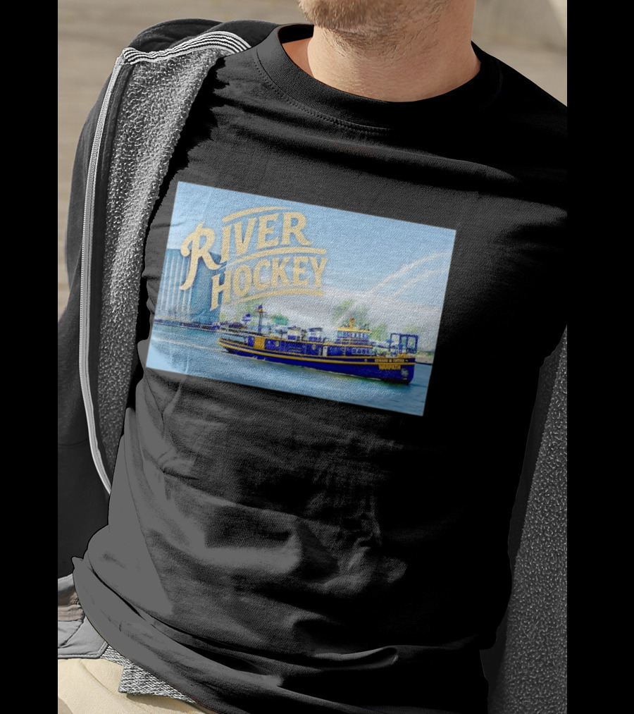 Buffalo Sabres Warpath Harbour Tugboat River Hockey T-Shirt