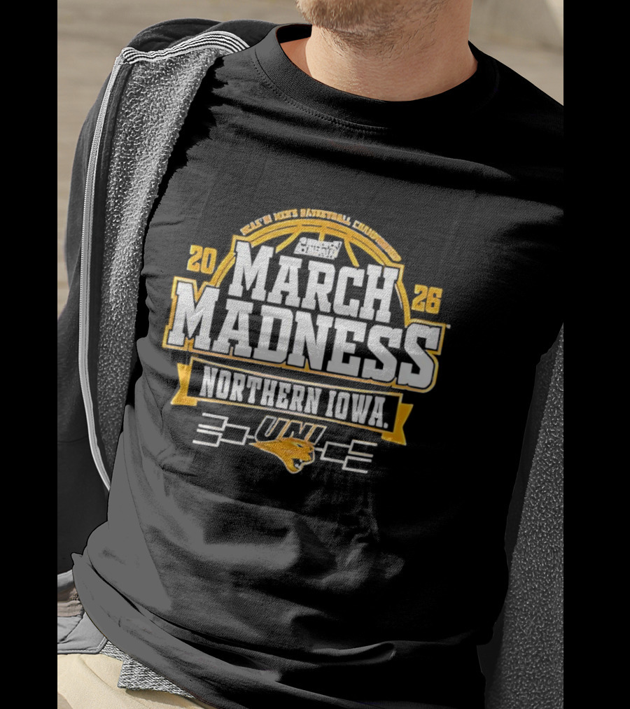 2026 March Madness Northern Iowa Panthers UNI Basketball T-Shirt
