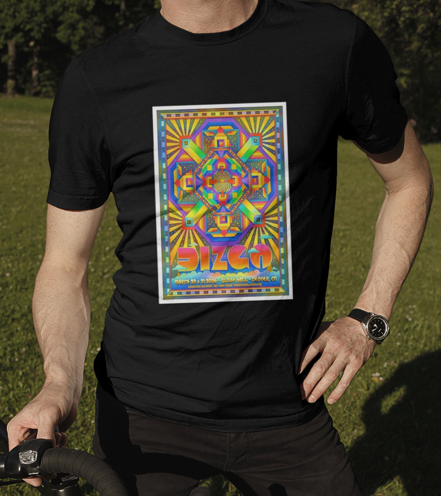 Dizgo March 20 21 2026 Globe Hall Denver CO T-Shirt