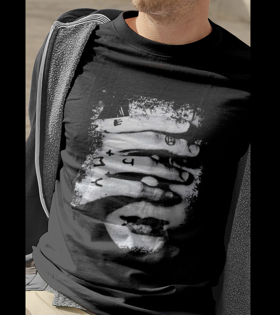 Jungkook Hand Covering The Face Of BTS T-Shirt