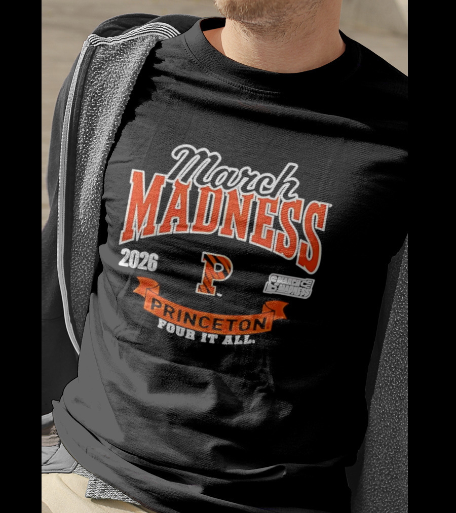 Princeton Tigers March Madness 2026 Four It All NCAA Women's Basketball T-Shirt