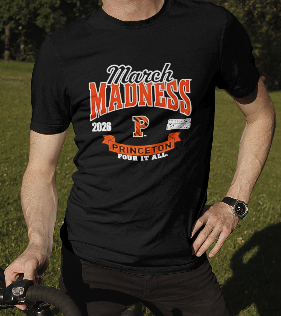 Princeton Tigers March Madness 2026 Four It All NCAA Women's Basketball T-Shirt