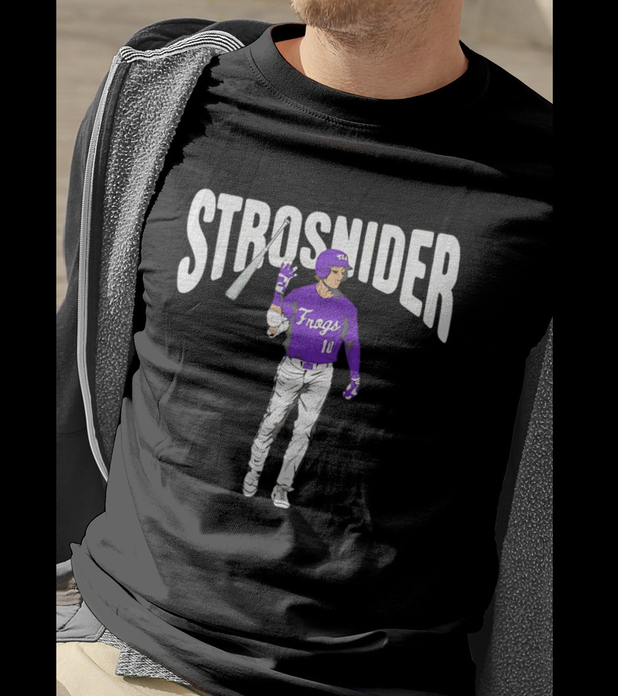 Strosnider Frogs TCU Baseball Player 11 T-Shirt