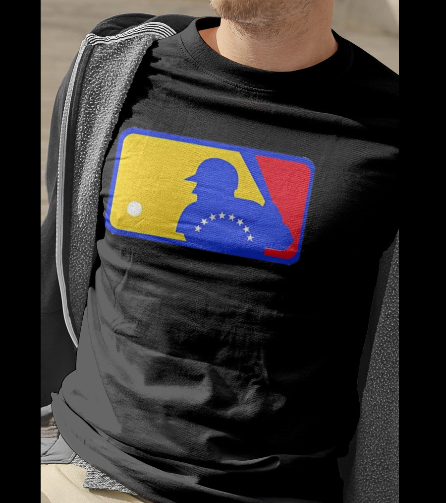 Stars And Bars Baseball T-Shirt