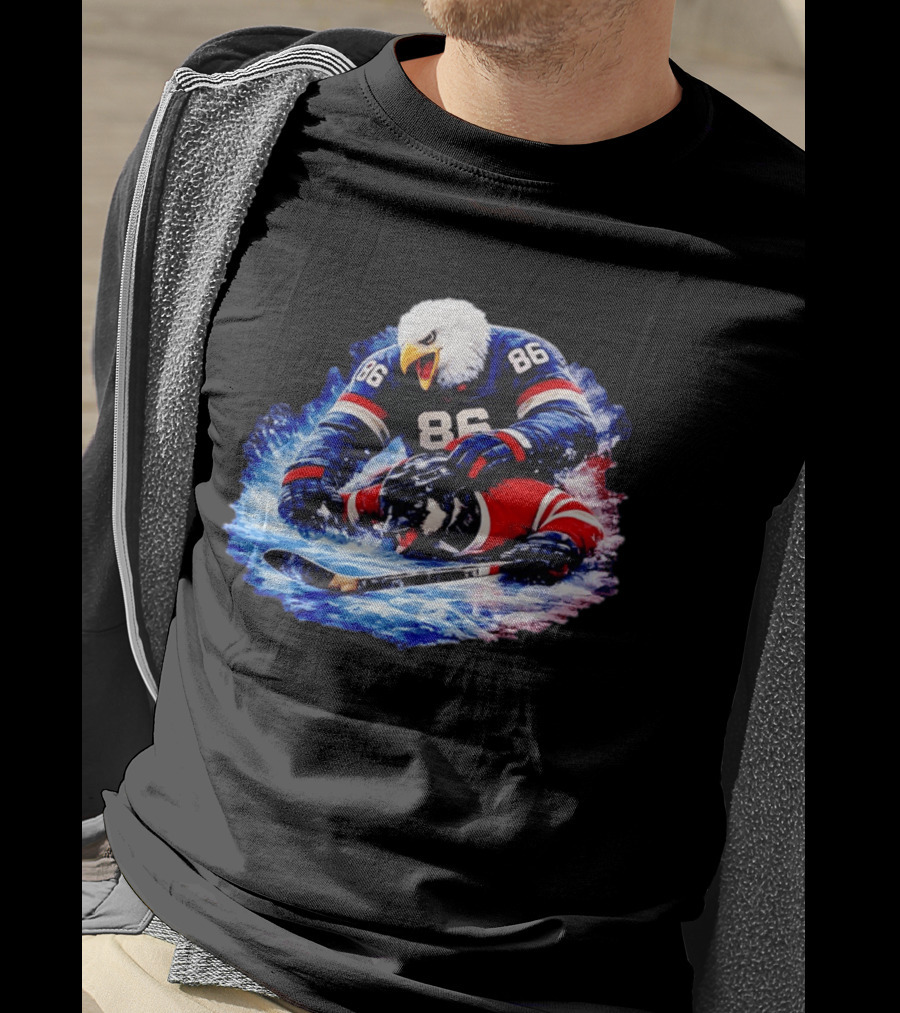 USA Vs Canada Hockey 2026 Eagle Clash T-Shirt