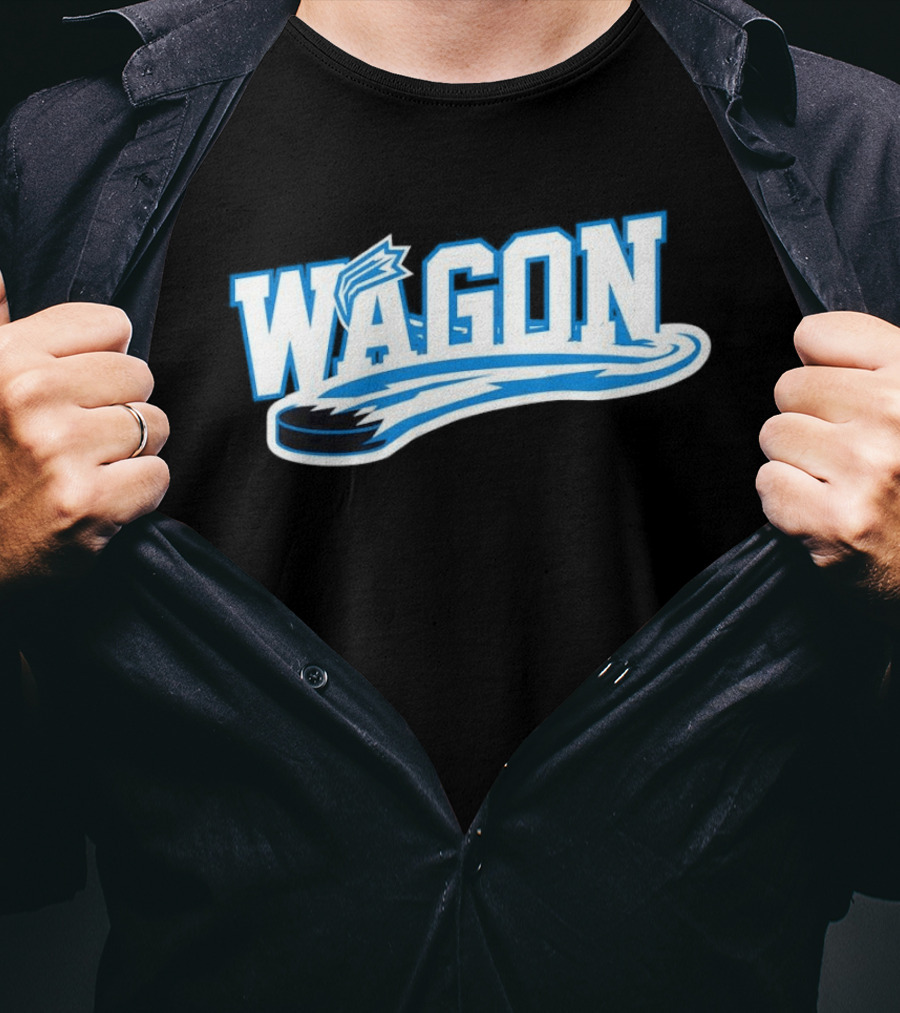 NHL Colorado Avalanche Wagon Hockey Puck T-Shirt